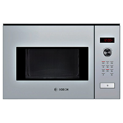 Bosch HMT84M624B Built-In Compact Microwave, White